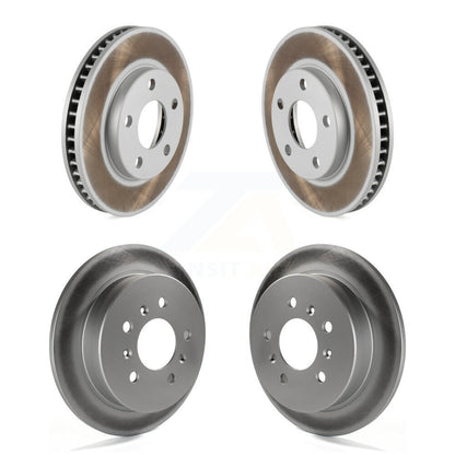 [Avant + Arrière] Kit de disque (revêtu) de frein pour Buick Century Pontiac Grand Prix Chevrolet Venture Regal Oldsmobile Intrigue Montana Trans Sport KG-101735