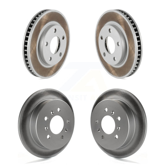 [Avant + Arrière] Kit de disque (revêtu) de frein pour Buick Century Pontiac Grand Prix Chevrolet Venture Regal Oldsmobile Intrigue Montana Trans Sport KG-101735