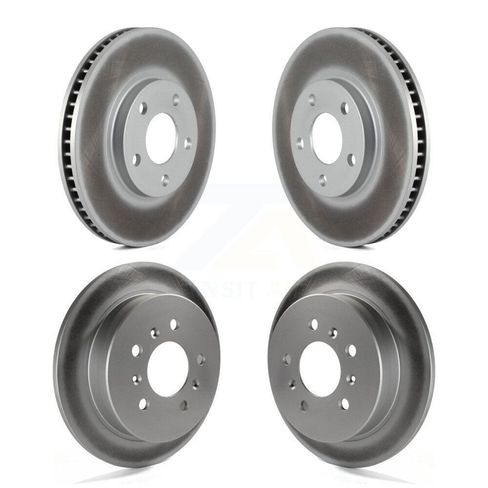 [Avant + Arrière] Kit de disque (revêtu) de frein pour Chevrolet Impala Monte Carlo Oldsmobile Intrigue KG-101736