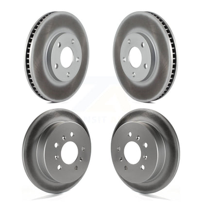 [Avant + Arrière] Kit de disque (revêtu) de frein pour Chevrolet Impala Monte Carlo Oldsmobile Intrigue KG-101736