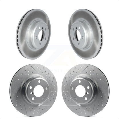 [Avant + Arrière] Kit de disque (revêtu) de frein pour BMW 230i xDrive M240i KG-101743 par Genius