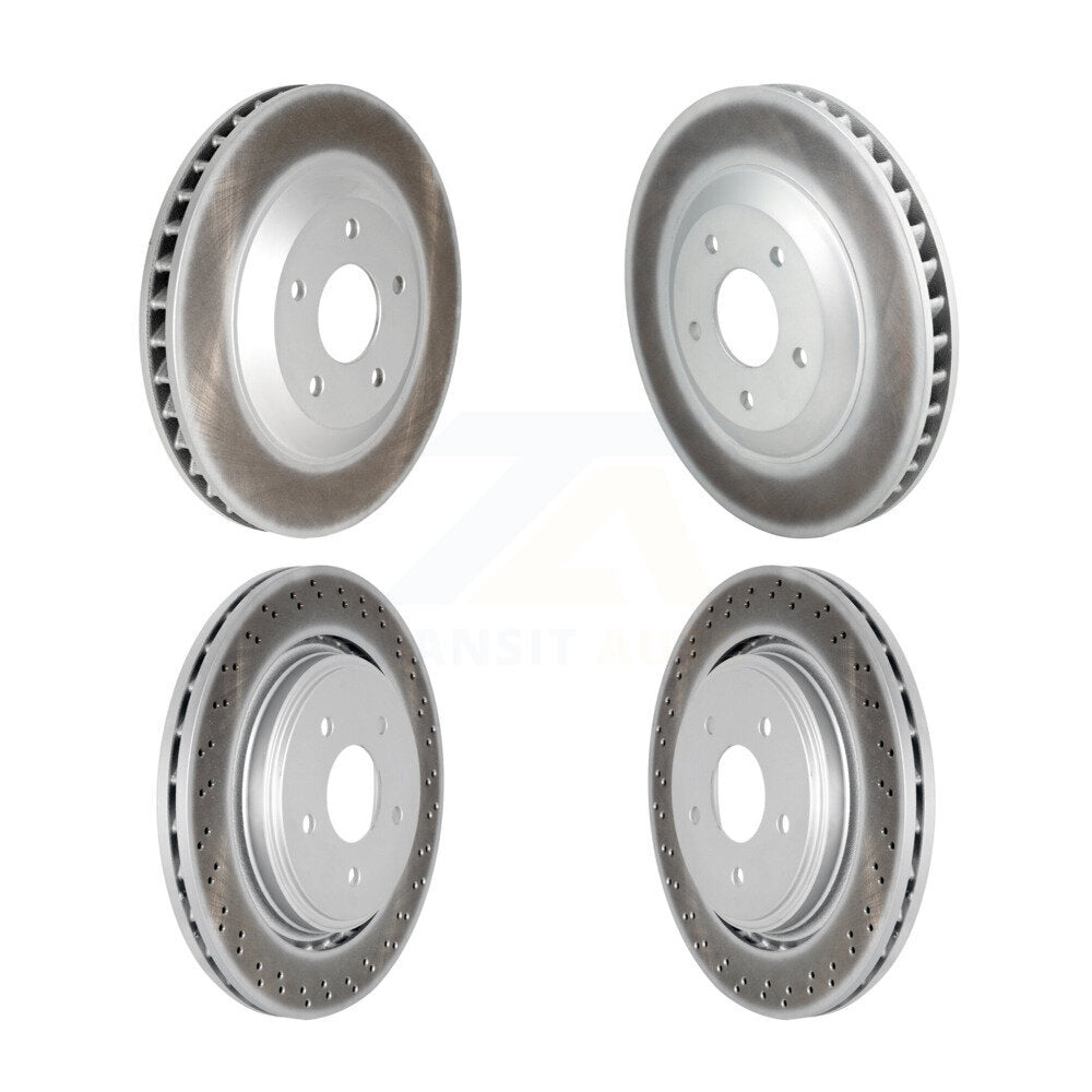 [Avant et Arrière] Disque de frein pour 2008-2009 Cadillac XLR With Heavy Duty Brakes KG-101765