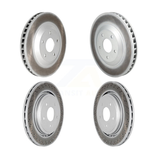 [Avant et Arrière] Disque de frein pour 2008-2009 Cadillac XLR With Heavy Duty Brakes KG-101765