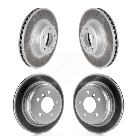 [Avant et Arrière] Disque de frein pour 2013 BMW 328i With 340mm Diameter Rotor KG-101767
