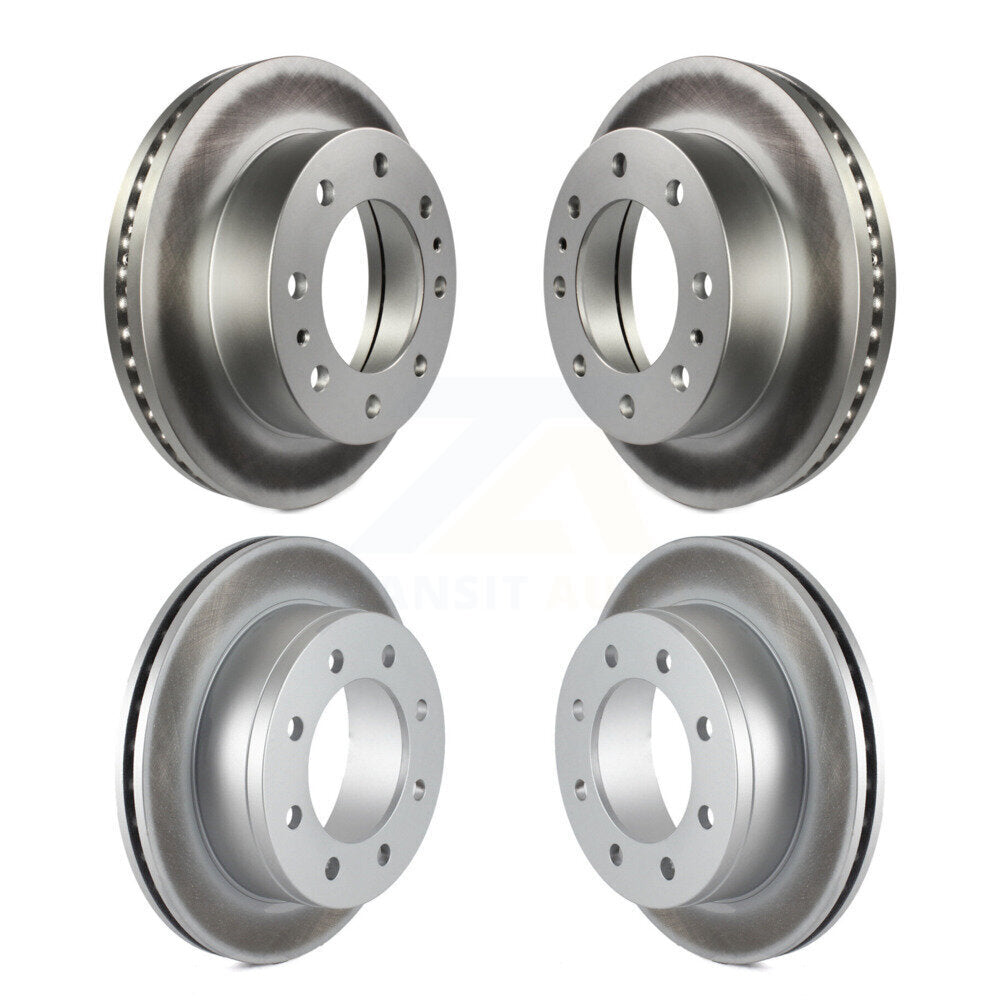 [Avant et Arrière] Disque de frein pour 2010-2011 Chevrolet Express 4500 3.20" Overall Height KG-101770