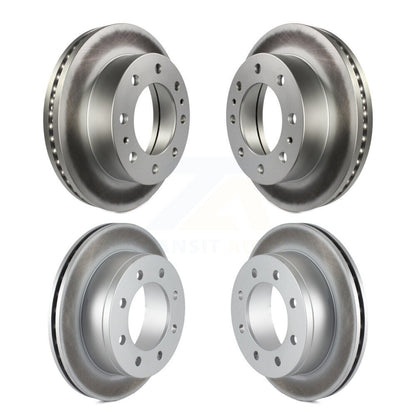 [Avant et Arrière] Disque de frein pour 2010-2011 Chevrolet Express 4500 3.20" Overall Height KG-101770