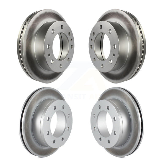 [Avant et Arrière] Disque de frein pour 2010-2011 Chevrolet Express 4500 3.20" Overall Height KG-101770