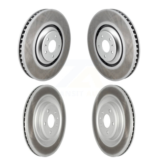 [Avant et Arrière] Disque de frein pour 2011 Audi A8 Quattro With 356mm Diameter Rotor KG-101782