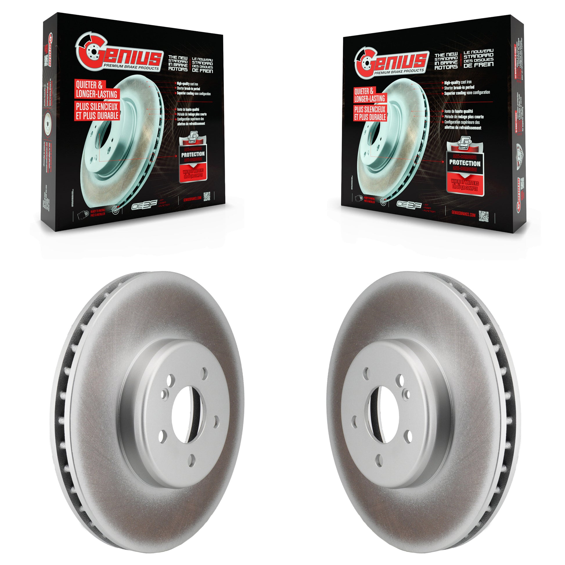 [Avant] Disque de frein pour Mercedes-Benz GLC300 C300 C400 C350e KG-101791