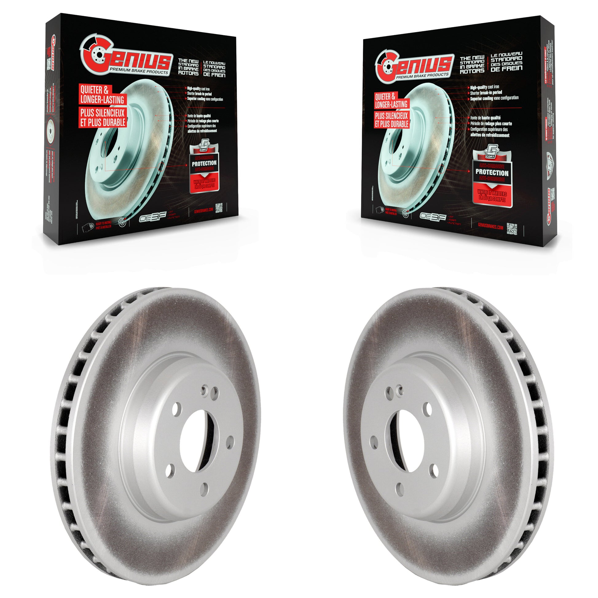 [Avant] Disque de frein pour Mercedes-Benz C300 E300 Without Sport Package KG-101792