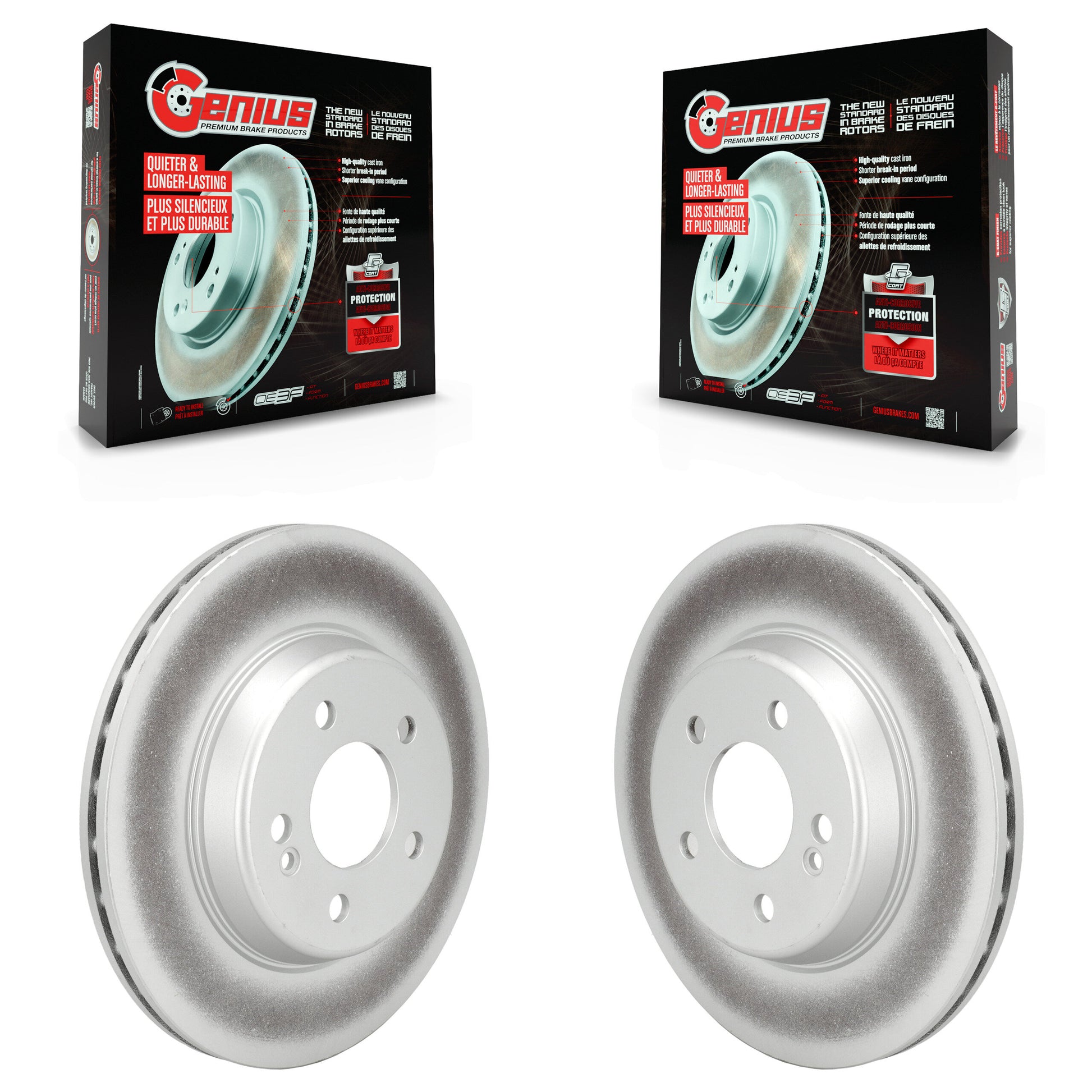 [Arrière] Disque de frein pour Mercedes-Benz C300 E300 C400 E350 C350e KG-101799