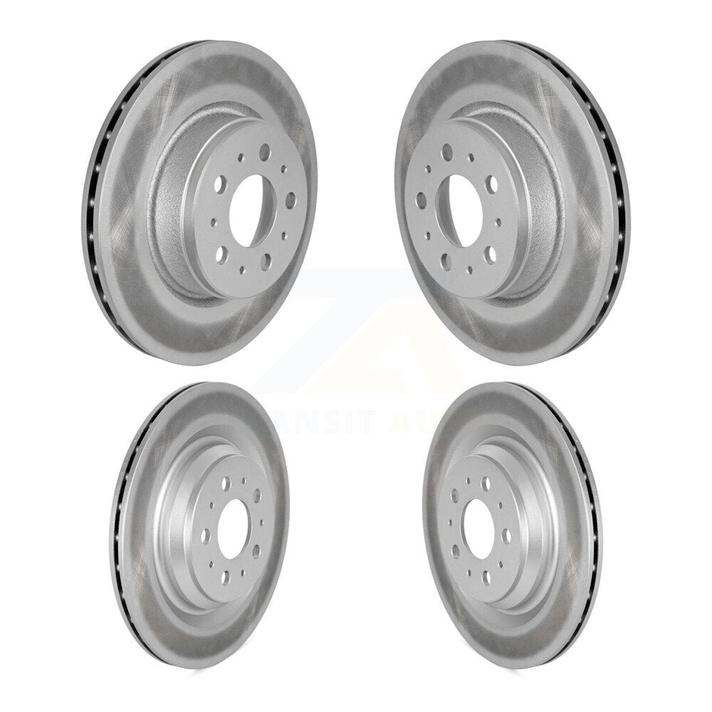 [Avant et Arrière] Disque de frein pour 2017-2022 Tesla 3 With Gray Painted Calipers KG-101802