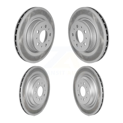 [Avant et Arrière] Disque de frein pour 2017-2022 Tesla 3 With Gray Painted Calipers KG-101802