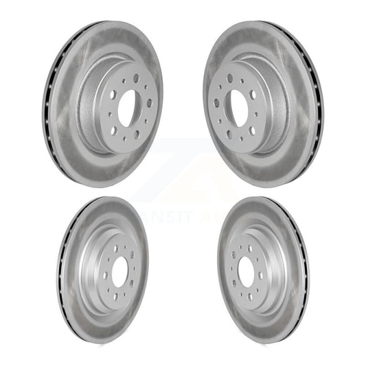 [Avant et Arrière] Disque de frein pour 2017-2022 Tesla 3 With Gray Painted Calipers KG-101802