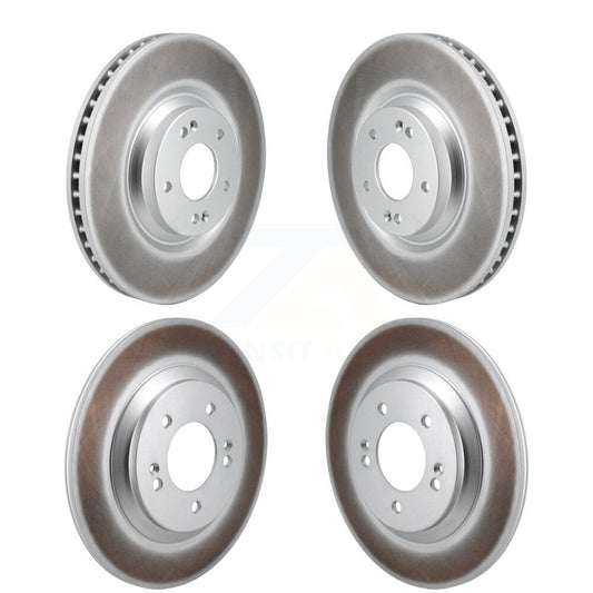 [Avant et Arrière] Disque de frein pour 19-20 Hyundai Veloster N Without Performance Package KG-101813