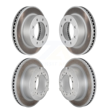 [Avant et Arrière] Disque de frein pour 2005-2009 Ford F-450 Super Duty With 8 Lug Wheels KG-101820