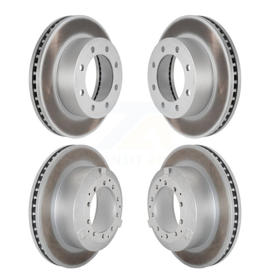[Avant et Arrière] Disque de frein pour 2005-2009 Ford F-450 Super Duty With 8 Lug Wheels KG-101820