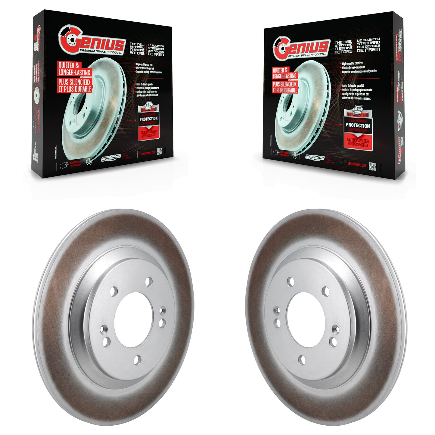 [Arrière] Disque de frein pour Hyundai Veloster N KG-101829