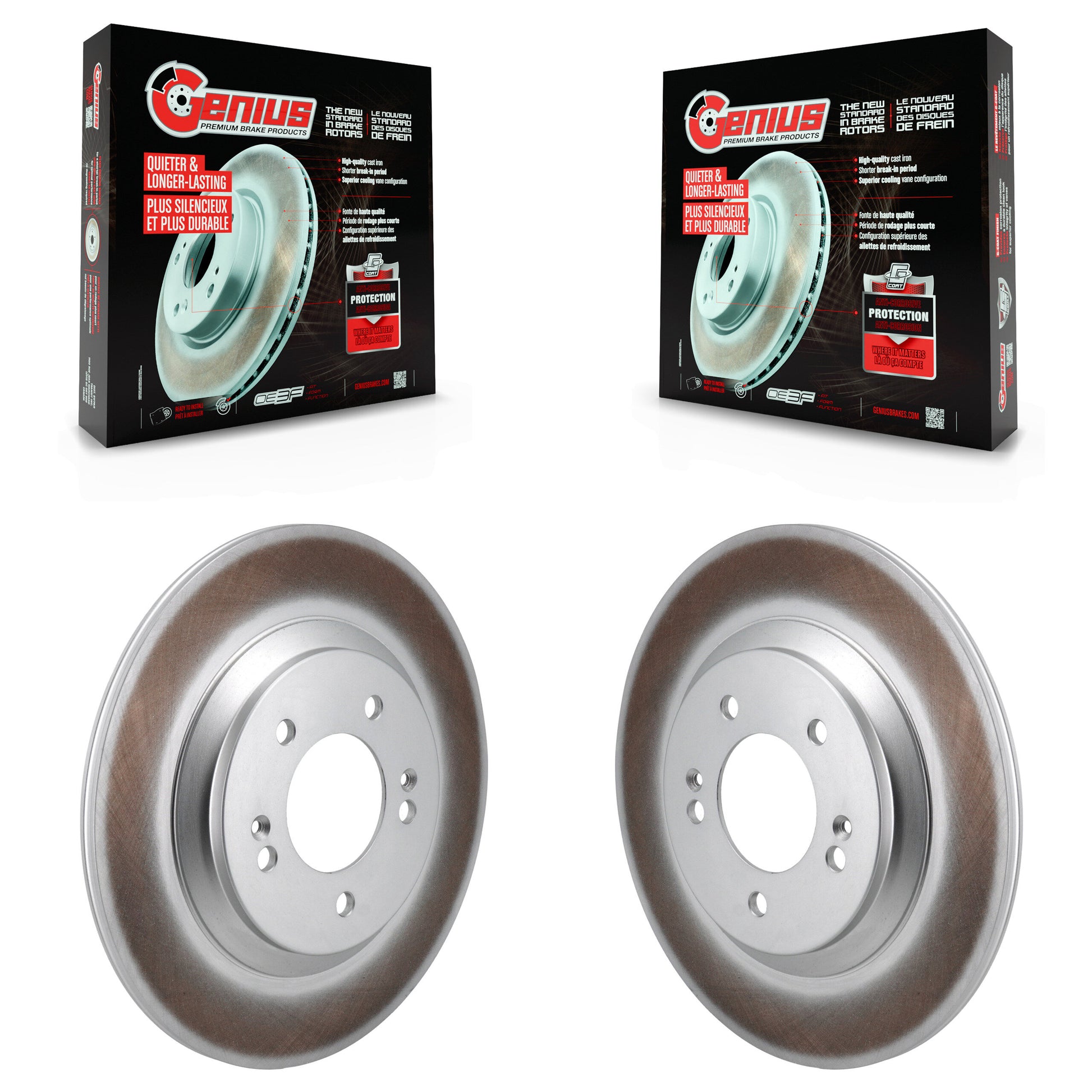 [Arrière] Disque de frein pour Hyundai Veloster N KG-101829