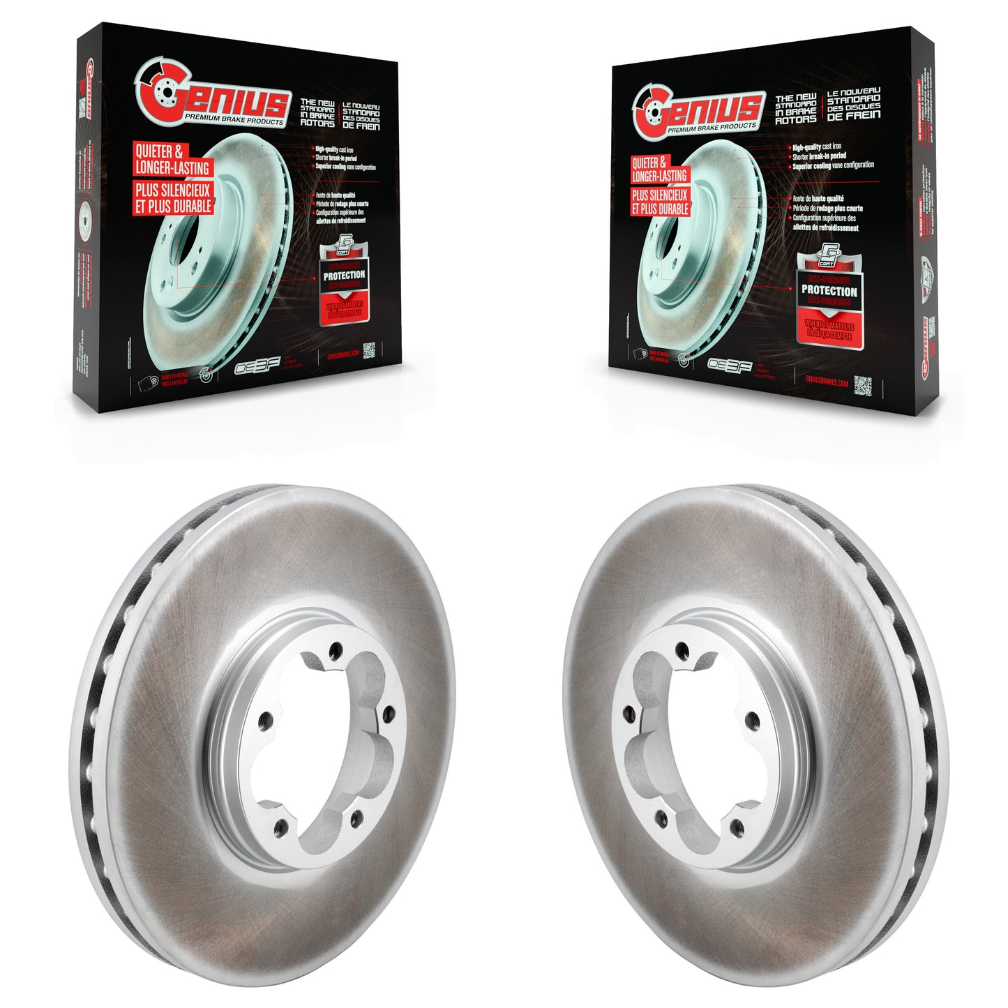 [Avant] Disque de frein pour Ford Transit-250 Transit-150 Transit-350 E-Transit HD KG-101854