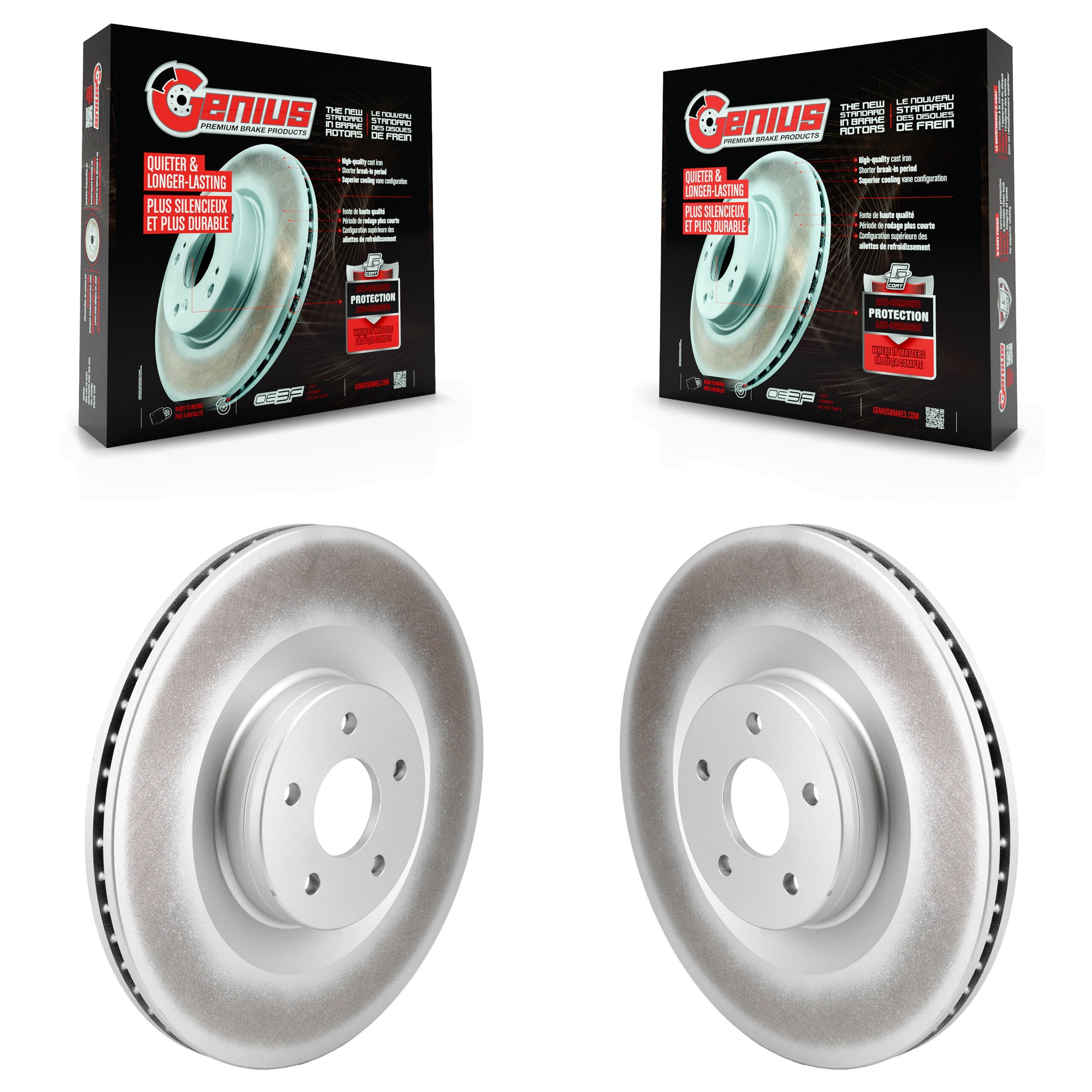 [Avant] Disque de frein pour 2016-2018 Ford Focus RS KG-101858