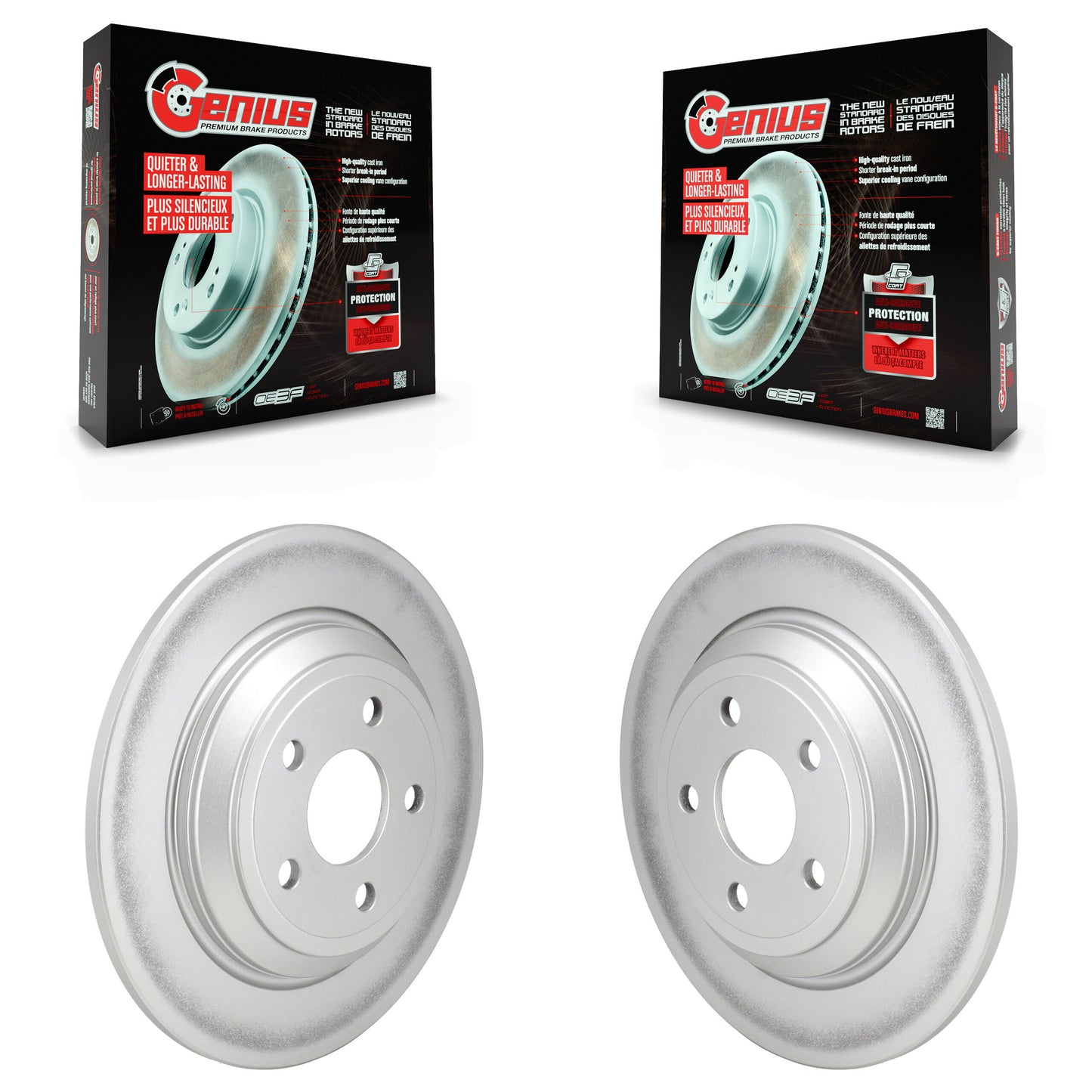 [Arrière] Disque de frein pour Ford Escape Bronco Sport Focus Lincoln Corsair KG-101866