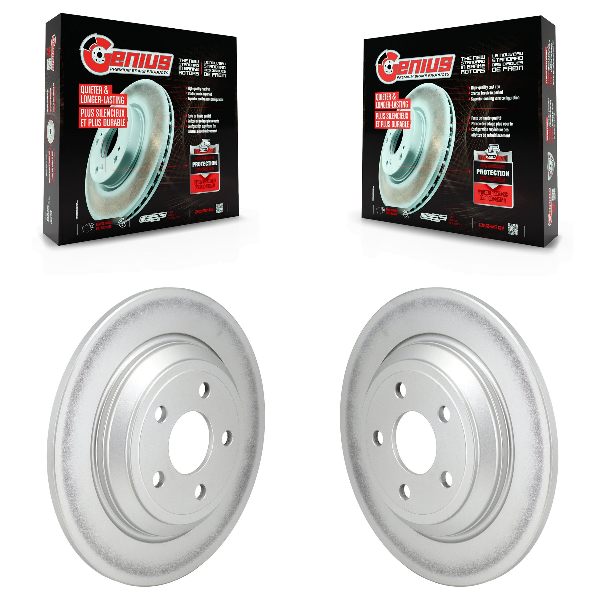 [Arrière] Disque de frein pour Ford Escape Bronco Sport Focus Lincoln Corsair KG-101866