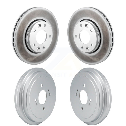 [Avant et Arrière] Ensemble disque de frein à disque et moyeu pour 2021-2023 Nissan Kicks SV SR KG-101869