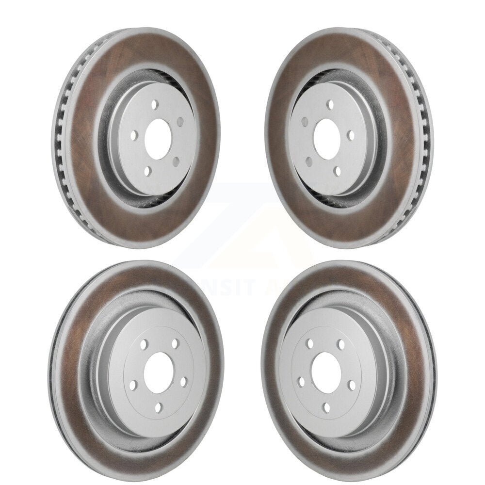 [Avant et Arrière] Disque de frein pour 19-20 Ford Edge ST with 2.7L With Red Painted Calipers KG-101881
