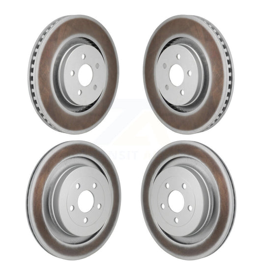 [Avant et Arrière] Disque de frein pour 19-20 Ford Edge ST with 2.7L With Red Painted Calipers KG-101881