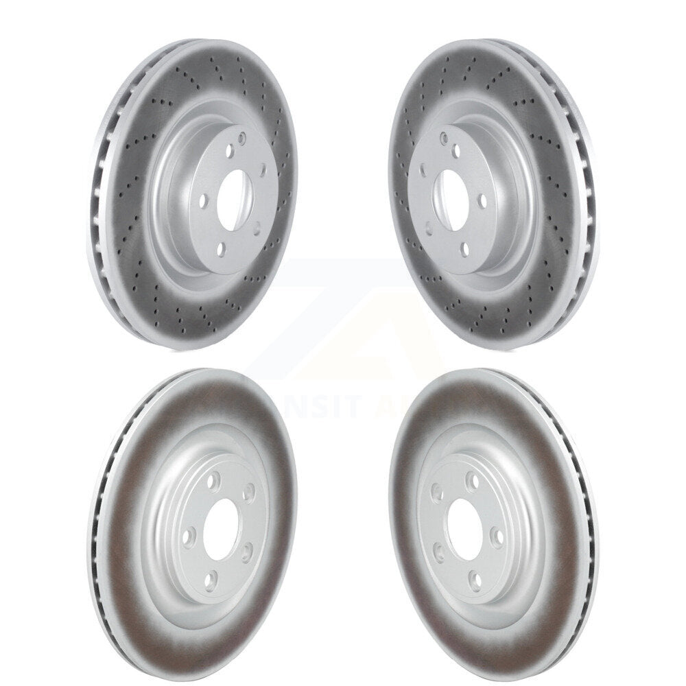 [Avant et Arrière] Disque de frein pour 17 Mercedes-Benz E400 With 344mm Diameter Rotor KG-101900