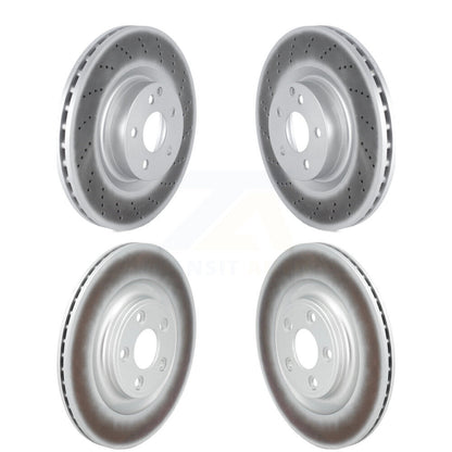 [Avant et Arrière] Disque de frein pour 17 Mercedes-Benz E400 With 344mm Diameter Rotor KG-101900
