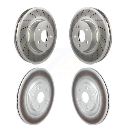 [Avant et Arrière] Disque de frein pour 17 Mercedes-Benz E400 With 322mm Diameter Rotor KG-101902