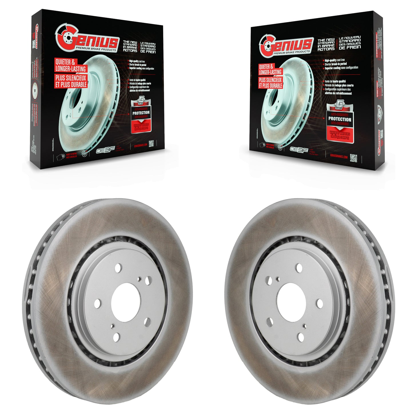 [Avant] Disque de frein pour Toyota Sienna RAV4 Prime bZ4X Subaru Solterra Lexus Crown KG-101954