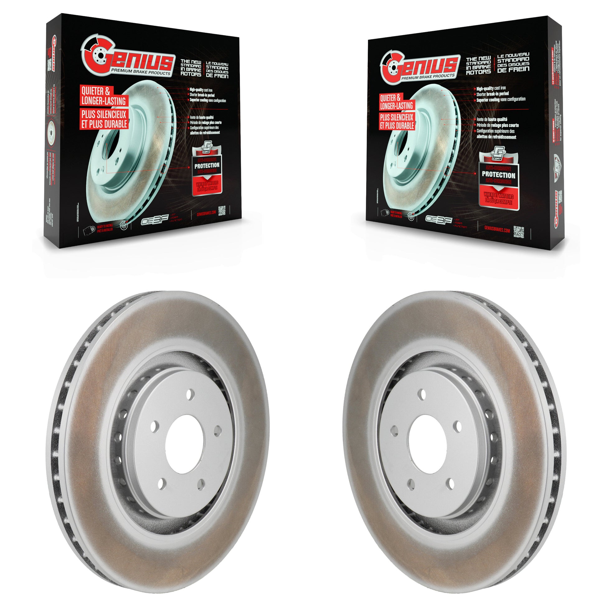 [Avant] Disque de frein pour Mitsubishi Outlander Nissan Pathfinder INFINITI QX60 ARIYA KG-101957