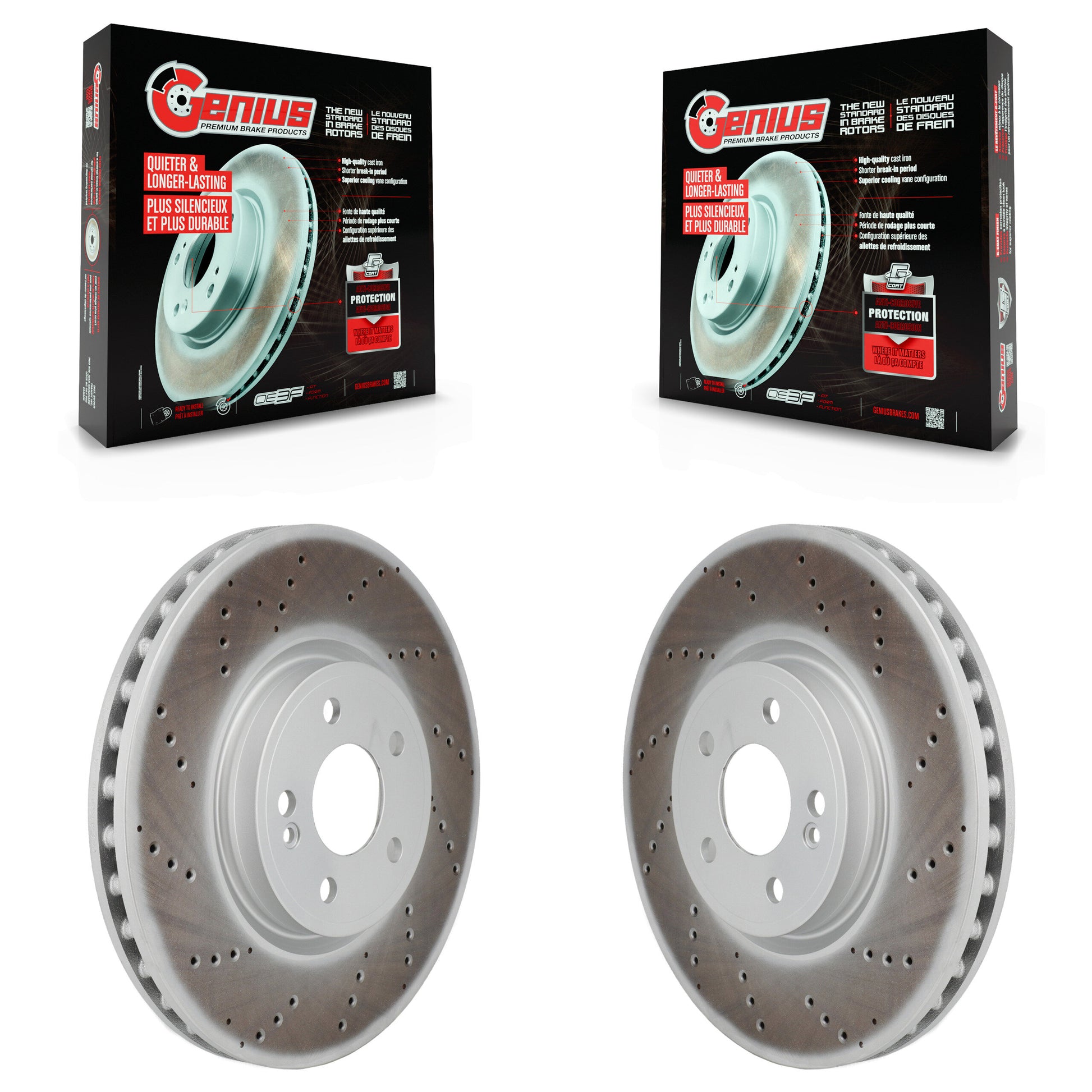 [Avant] Disque de frein pour Mercedes-Benz GLB250 GLA250 A220 CLA250 A250 EQB 350 300 KG-101964