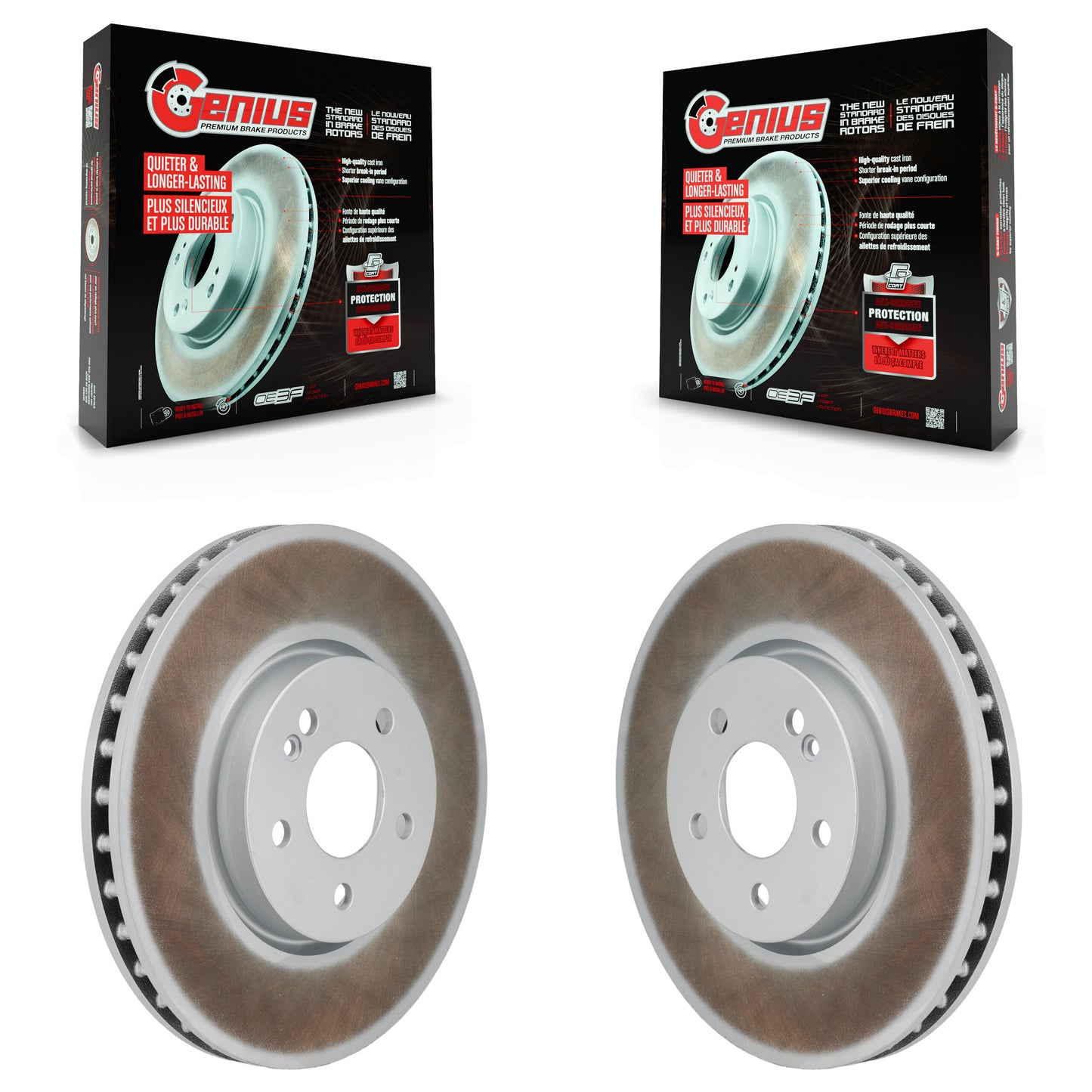 [Avant] Disque de frein pour Mercedes-Benz A220 CLA250 With Standard Brakes KG-101965