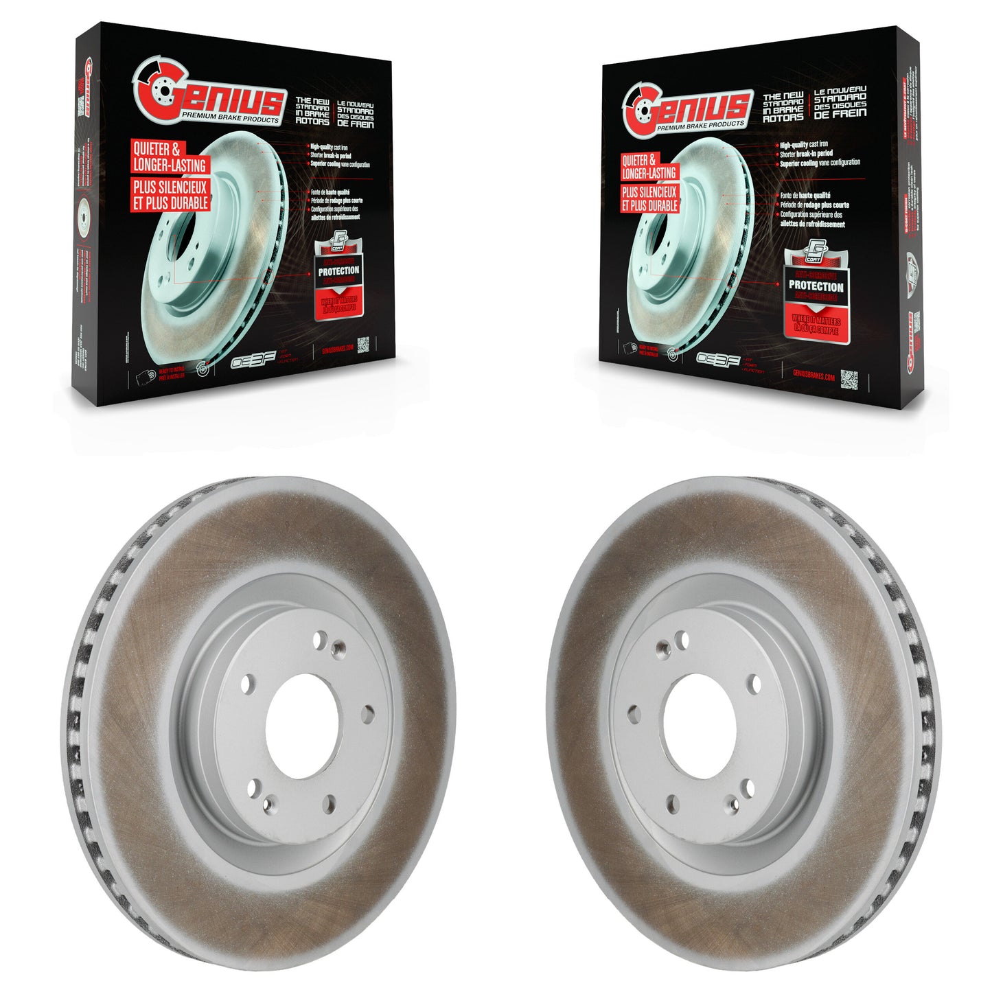 [Avant] Disque de frein pour Hyundai Santa Fe Kia Sorento Cruz KG-101972