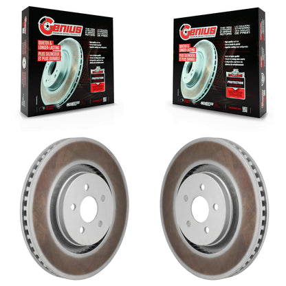[Avant] Disque de frein pour 2019-2024 Ford Edge 2.7L With Red Painted Calipers KG-101975