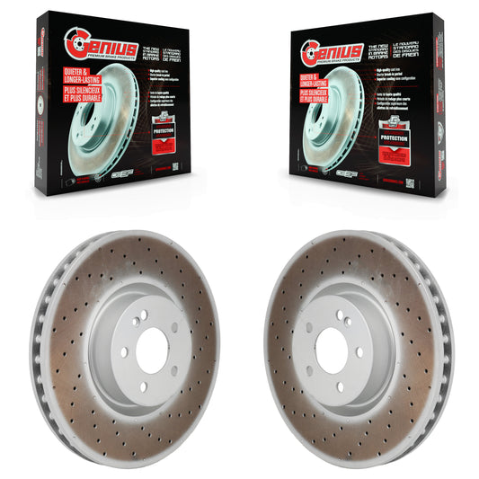 [Avant] Disque de frein pour Mercedes-Benz GLC300 C43 AMG GLC43 E450 E300 E400 E53 E350 KG-101977