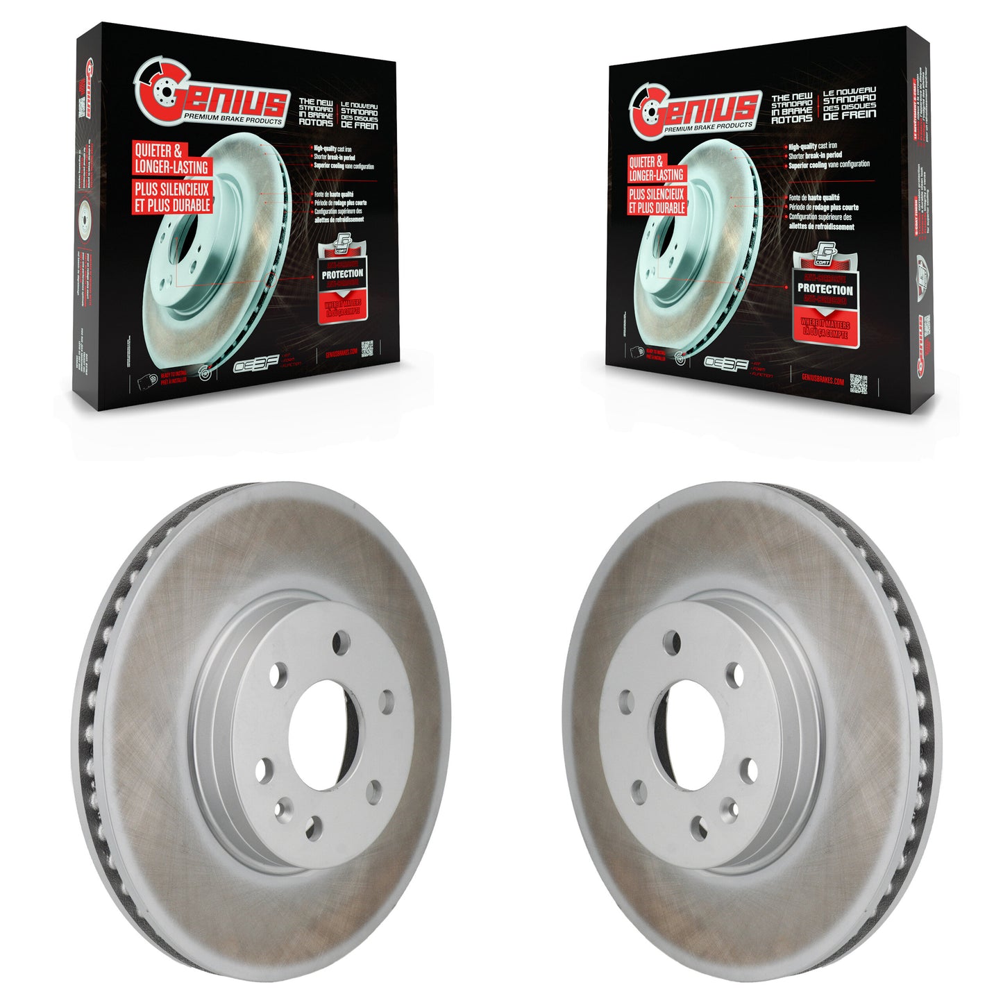 [Avant] Disque de frein pour 2021-2022 Chevrolet Colorado GMC Canyon KG-101981