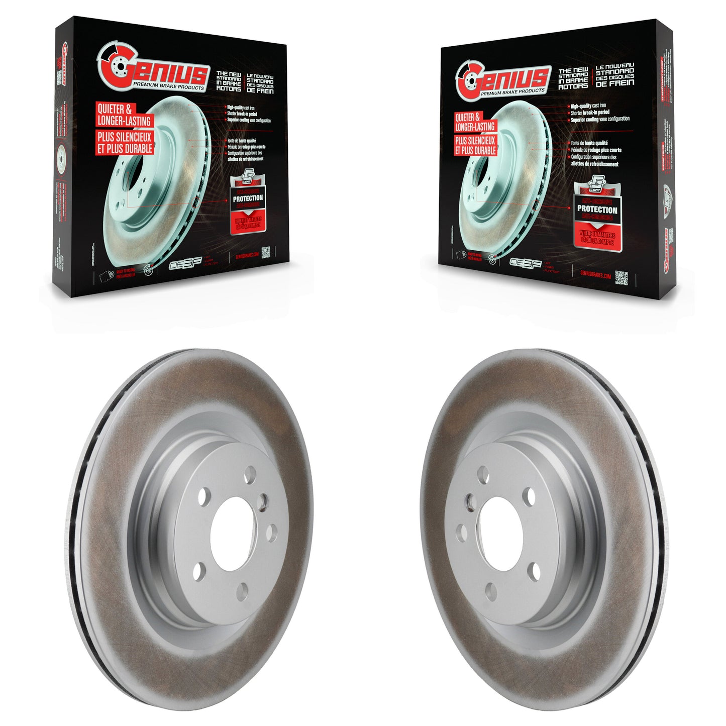 [Arrière] Disque de frein pour Mini Cooper Countryman BMW X2 M235i xDrive Gran Coupe KG-102004