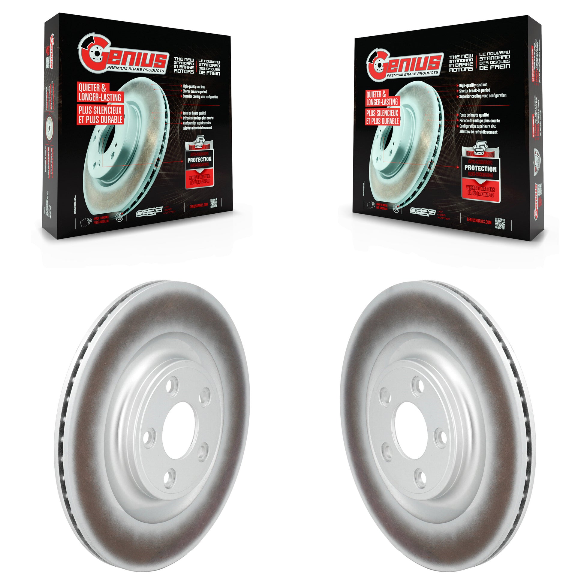 [Arrière] Disque de frein pour Mercedes-Benz E450 E400 E53 AMG CLS53 CLS450 E43 KG-102010