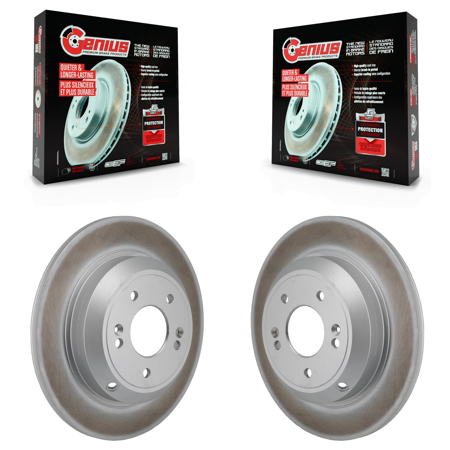 [Arrière] Disque de frein pour Genesis G70 Kia Stinger KG-102011