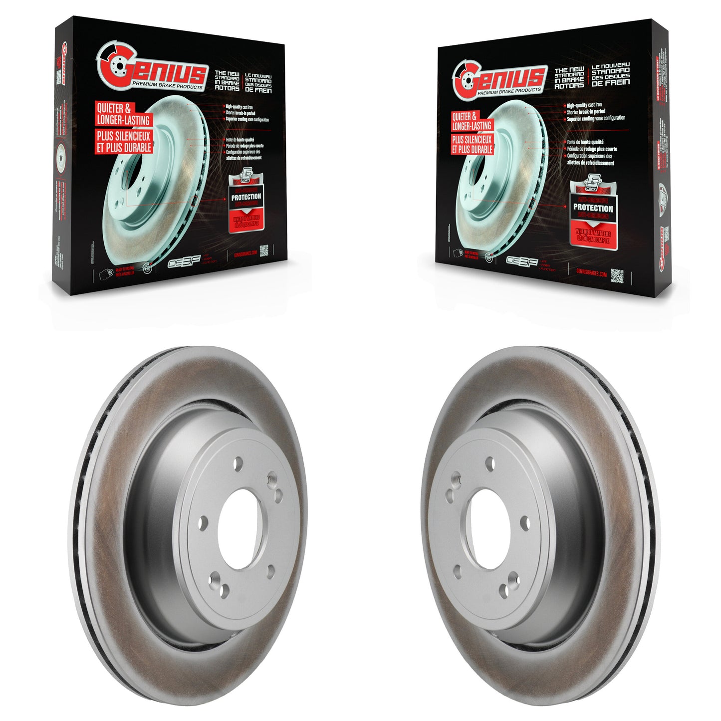 [Arrière] Disque de frein pour Hyundai Equus Kia K900 KG-102014