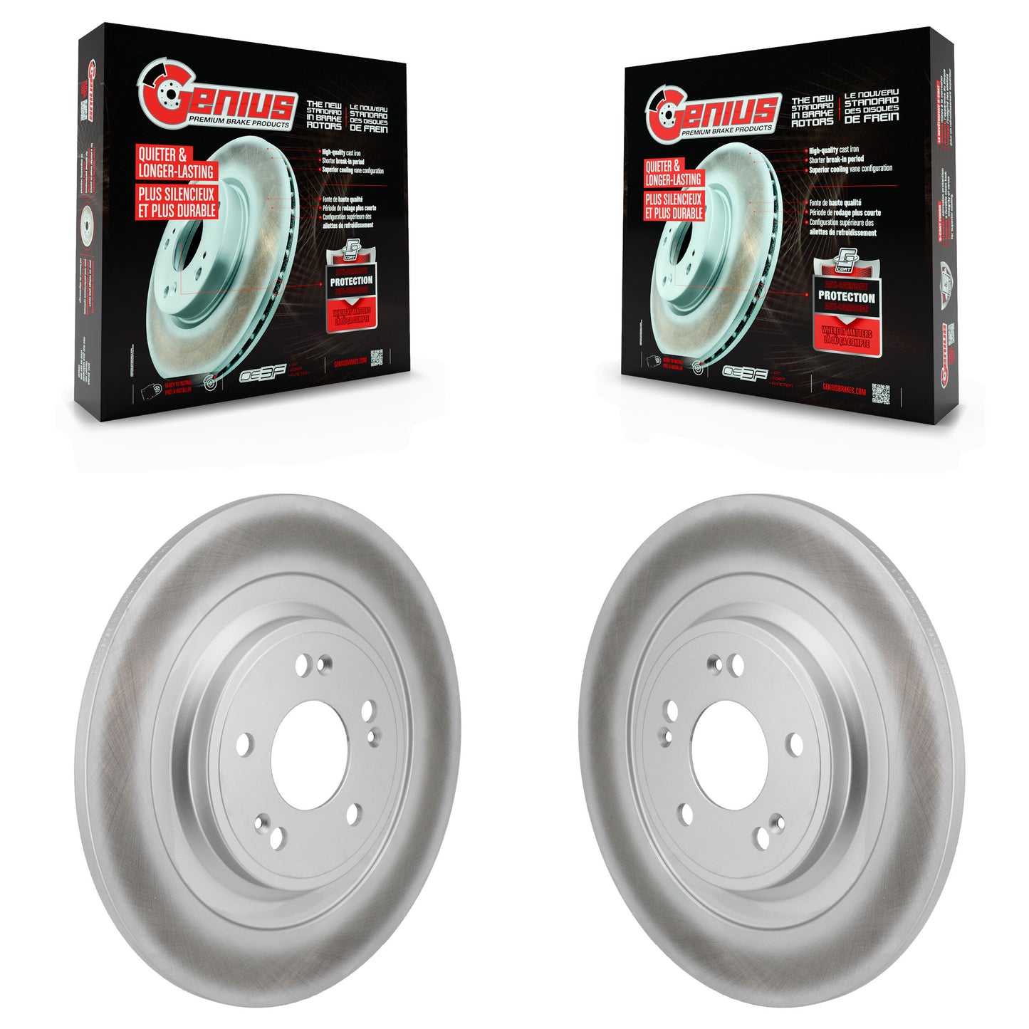 [Arrière] Disque de frein pour Hyundai Ioniq 5 Genesis Kia EV6 GV70 6 GV60 G80 KG-102018