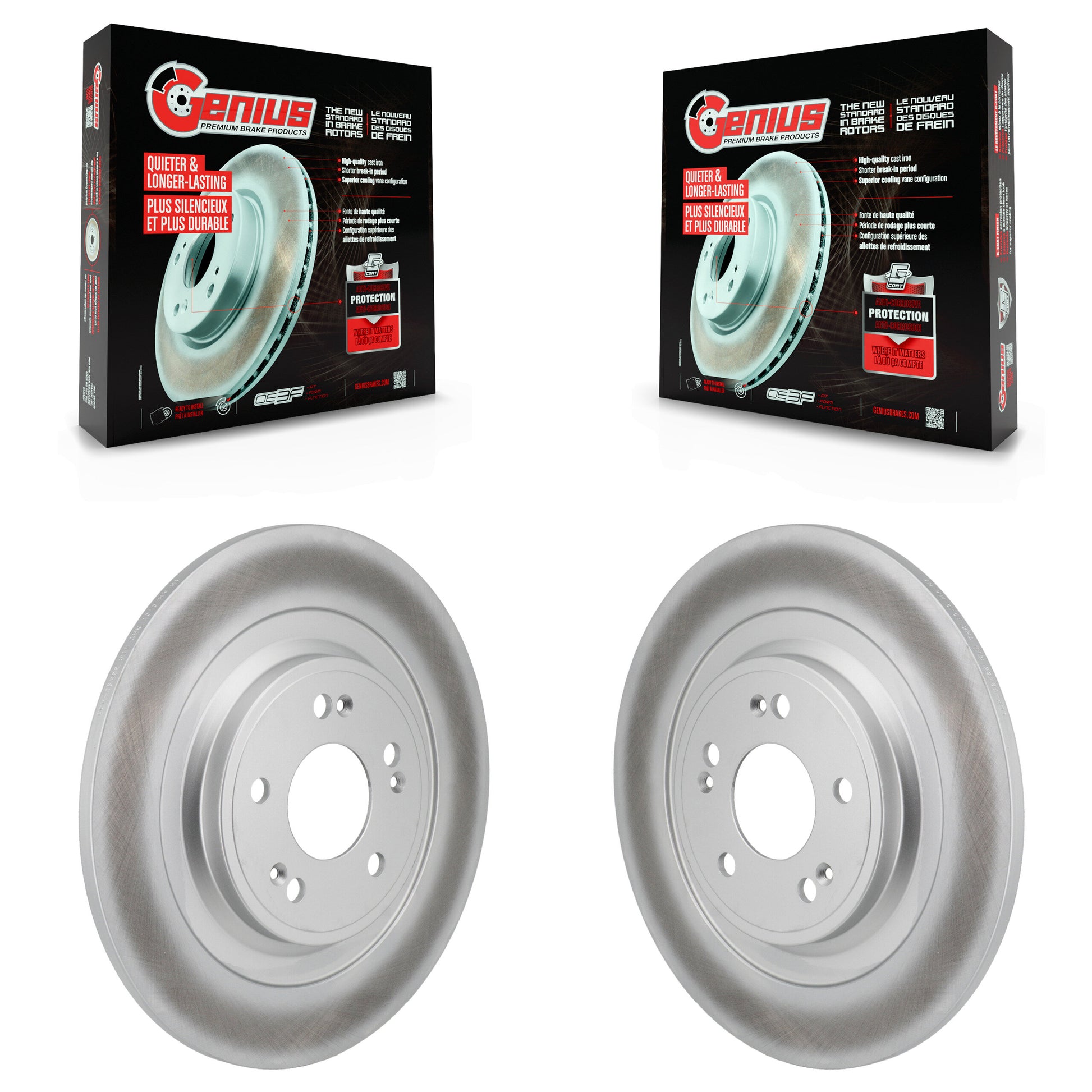 [Arrière] Disque de frein pour Hyundai Ioniq 5 Genesis Kia EV6 GV70 6 GV60 G80 KG-102018
