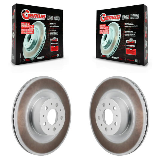[Arrière] Disque de frein pour 2020-2025 Tesla Y With Gray Painted Calipers KG-102029