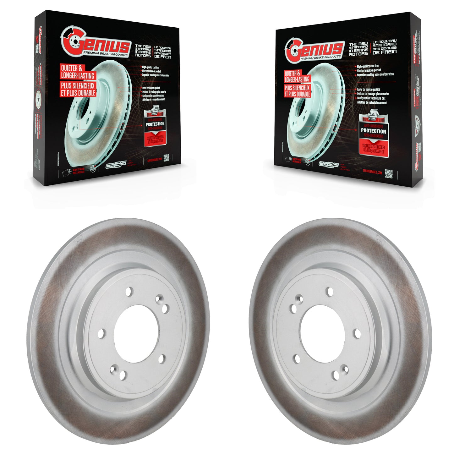 [Arrière] Disque de frein pour Hyundai Tucson Kia Sportage Kona Electric KG-102030