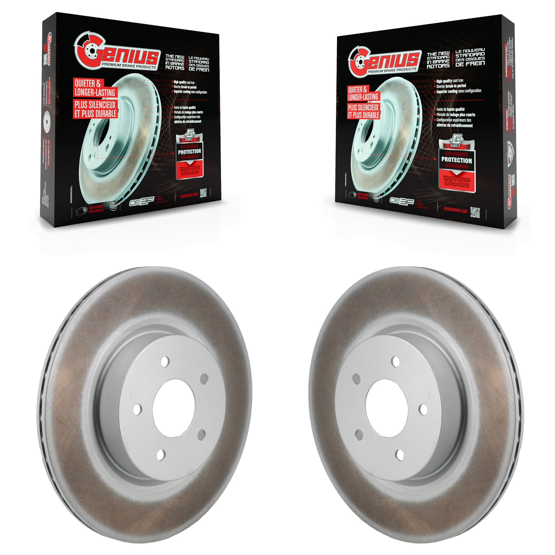 [Arrière] Disque de frein pour Mitsubishi Outlander Nissan Pathfinder INFINITI QX60 ARIYA KG-102031